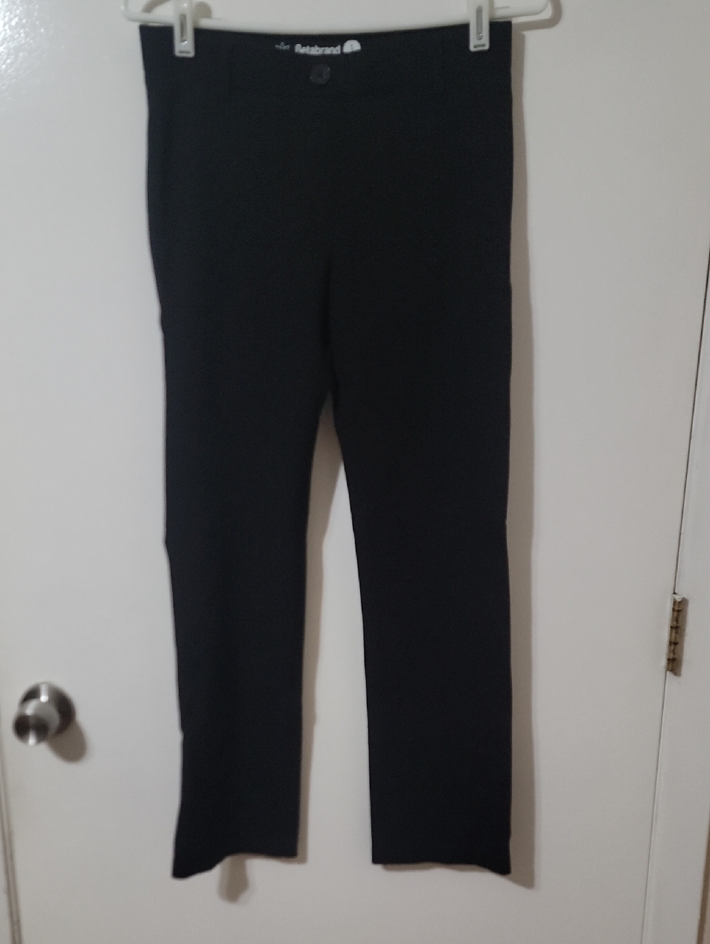 BetaBrand Black  Slim Straight Pants